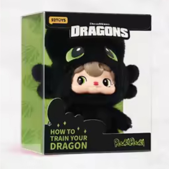 52Toys Other - 52TOYS Pouka Pouka How To Train Your Dragon Night Evil Style Plush Toy